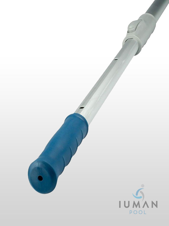 69969 Mango aluminio fácil regulación 2,4+2,4m (PALOMILLA) | IUMAN Pool
